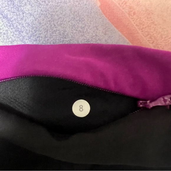 Lululemon Womens 8 Leggings Speed Tight III Full-On Luxtreme Ruched Athleisure - Picture 6 of 6